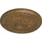 Ekena Millwork Randee Ceiling Medallion (Fits Canopies up to 3 7/8"), Hand-Painted Rubbed Bronze, 20"OD x 1 3/8"P CM20HARZS - alternate 4